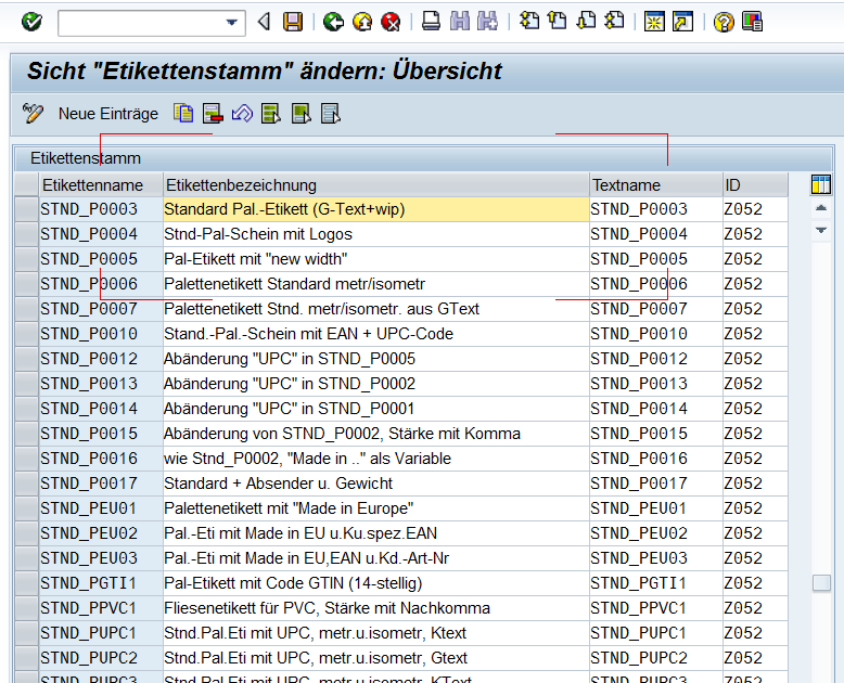 SAP Labelmanagement in practice Customerspecific label management