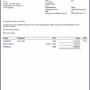 Layout SAP Formular Rechnung + Gutschrift FI auf Basis der SAP Interactive Forms by Adobe zum Festpreis