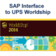 SAP Interface toUPS Worldship