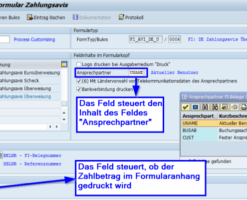 Customizing SAP Formular Zahlungsavis auf Basis der SAP Interactive Forms by Adobe