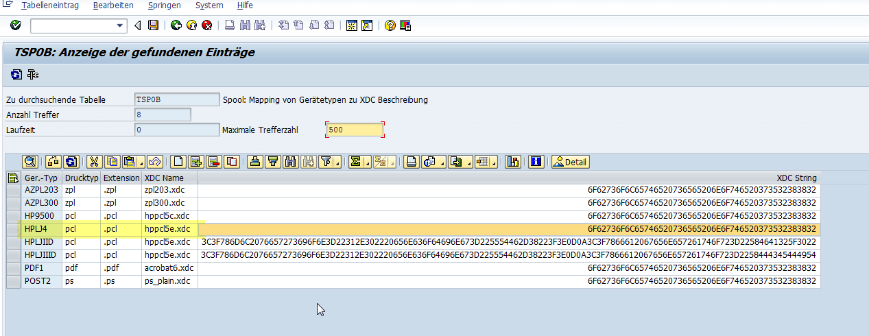 Schachtsteuerung SAP Adobe Forms Geraetetyp